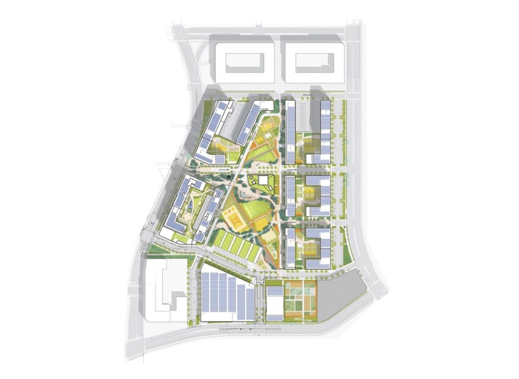 Alafia master plan. Designed by Dattners Architects.