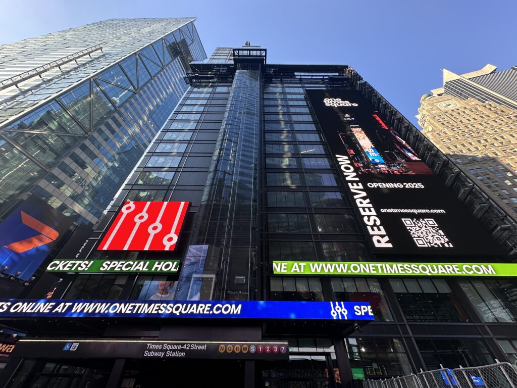One Times Square. Photo by Michael Young.
