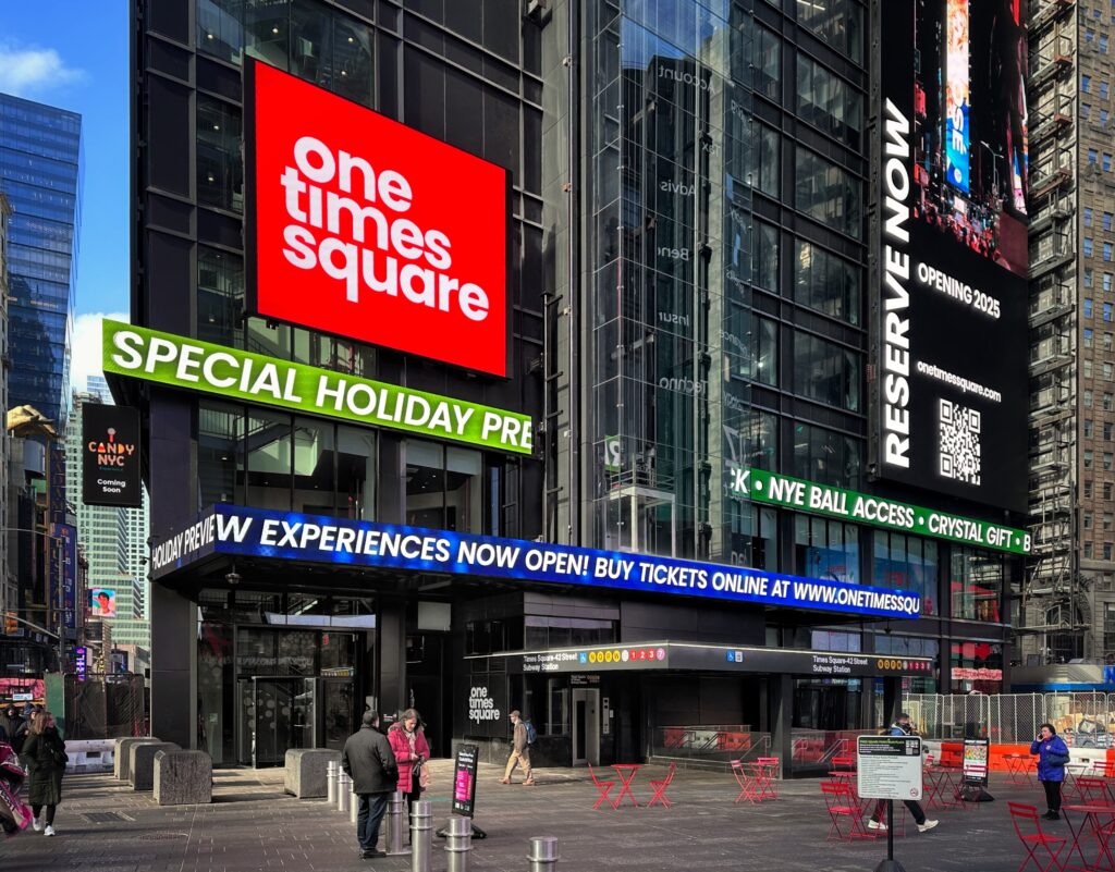 One Times Square. Photo by Michael Young.