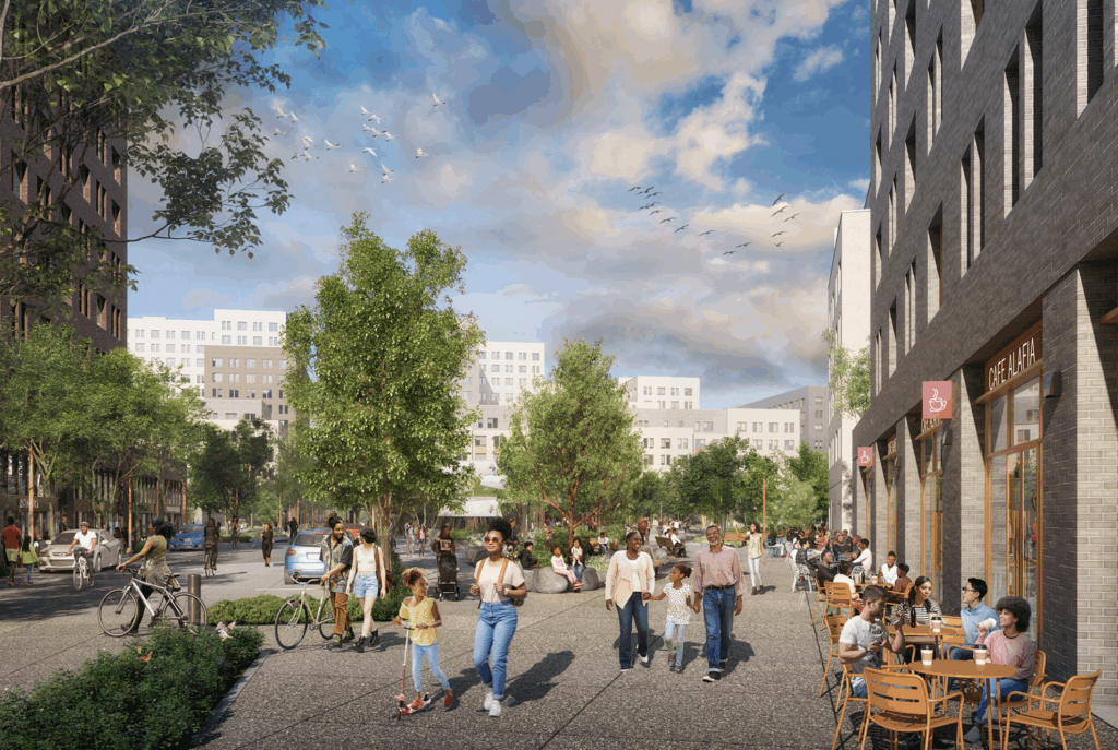 Alafia phase one. Designed by Dattners Architects.