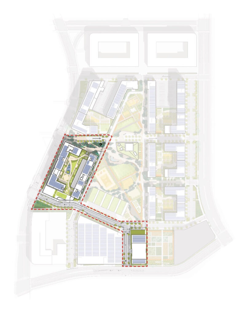 Alafia phase one. Designed by Dattners Architects.