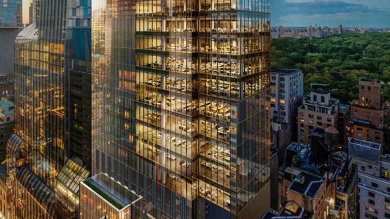 125 West 57th Street. Rendering courtesy of FXCollaborative.