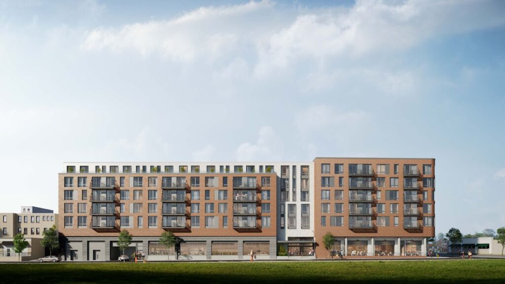 70 Abendroth Avenue. Rendering courtesy of Hudson Companies.