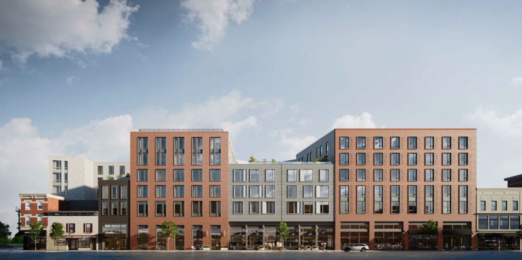 70 Abendroth Avenue. Rendering courtesy of Hudson Companies.