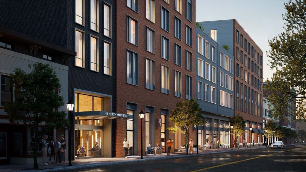 70 Abendroth Avenue. Rendering courtesy of Hudson Companies.