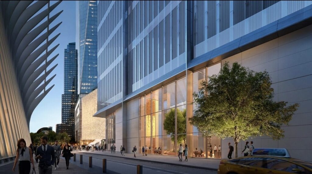 2 World Trade Center. Rendering courtesy of Foster + Partners.