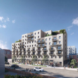 351 Powers Avenue. Rendering courtesy of STAT Architecture.