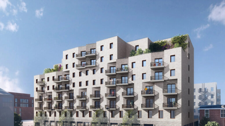 351 Powers Avenue. Rendering courtesy of STAT Architecture.