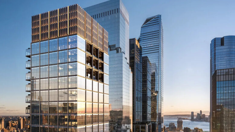 70 Hudson Yards. Designed by Roger Ferris + Partners and Gensler.