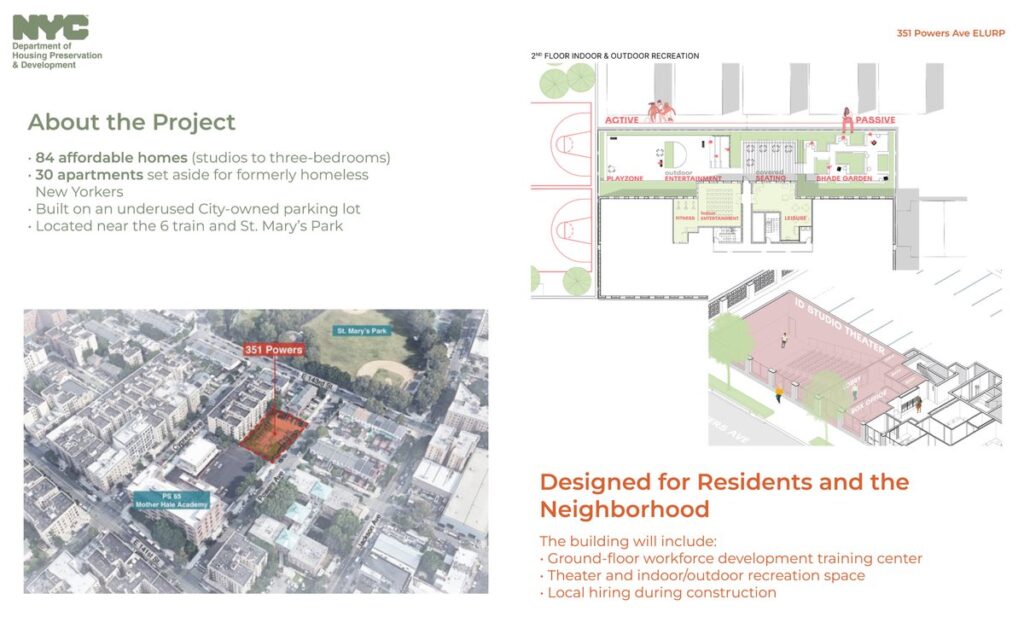 351 Powers Avenue. Diagrams courtesy of STAT Architecture. 
