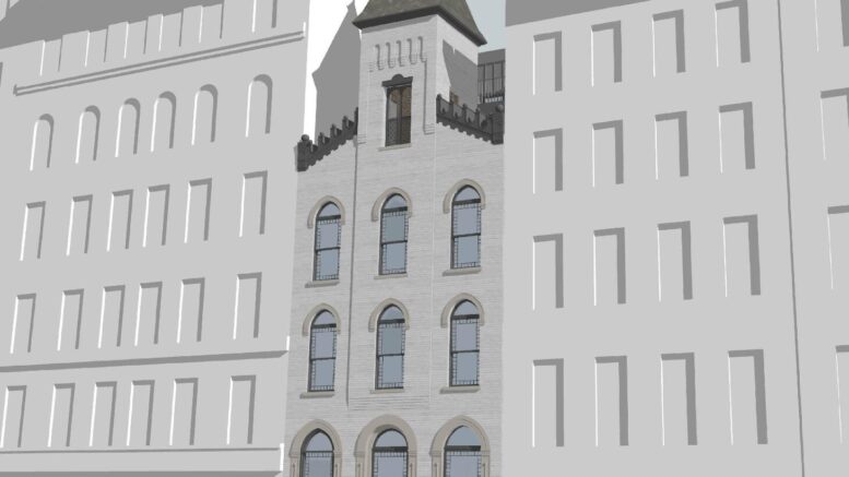 121 East 7th Street. Designed by George Architect PLLC.