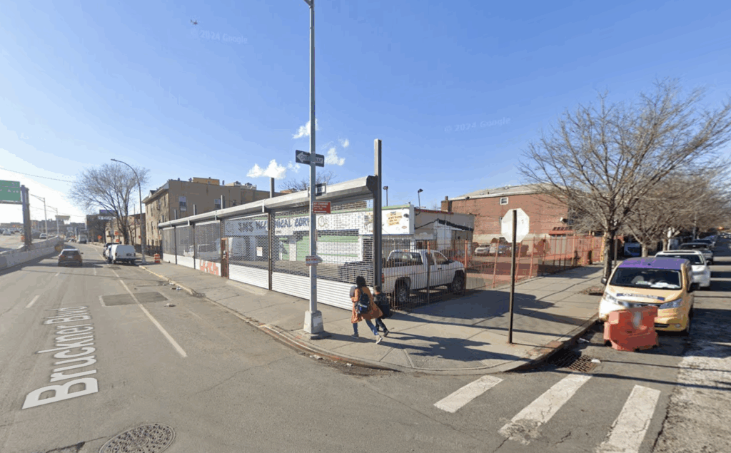 1499 Bruckner Boulevard in February 2022. Image via Google Maps.