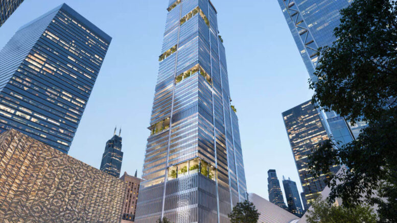 2 World Trade Center. Rendering courtesy of Foster + Partners.