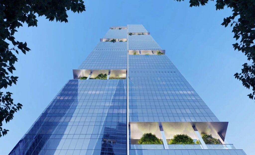 2 World Trade Center. Rendering courtesy of Foster + Partners.