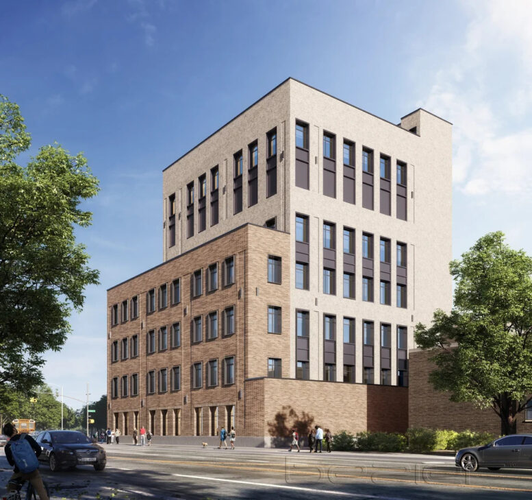 556 New Lots Avenue. Rendering courtesy of IMC Architecture.