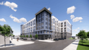 87 Van Horne Street. Rendering courtesy of MHS Architecture.