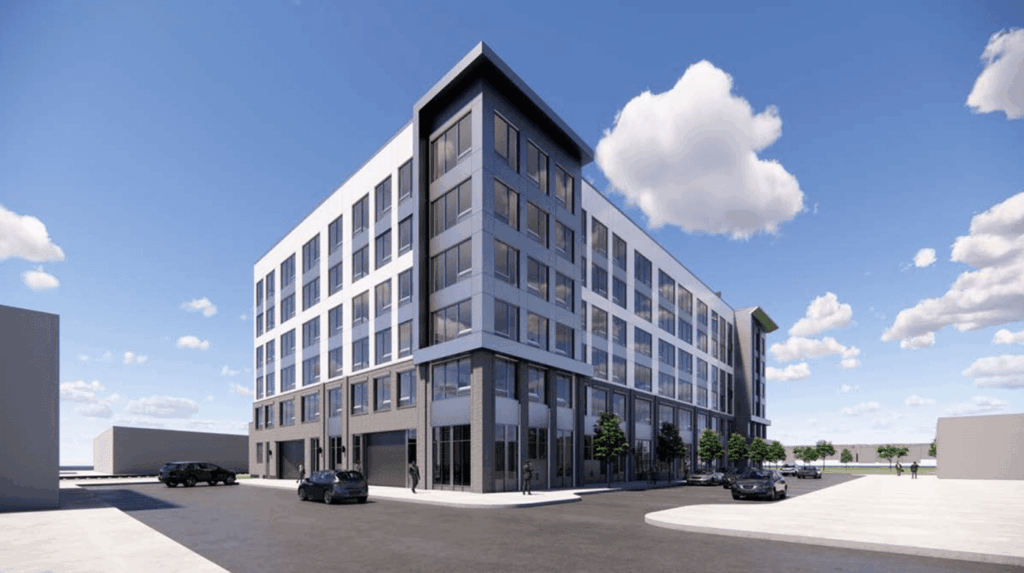 87 Van Horne Street. Rendering courtesy of MHS Architecture.