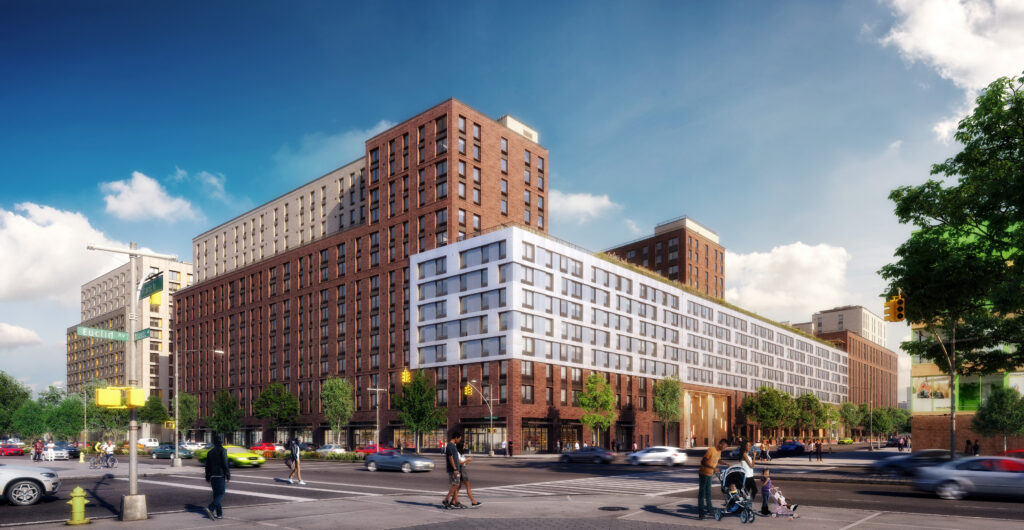 Phase three of Atlantic Chestnut. Designed by Dattner Architects.