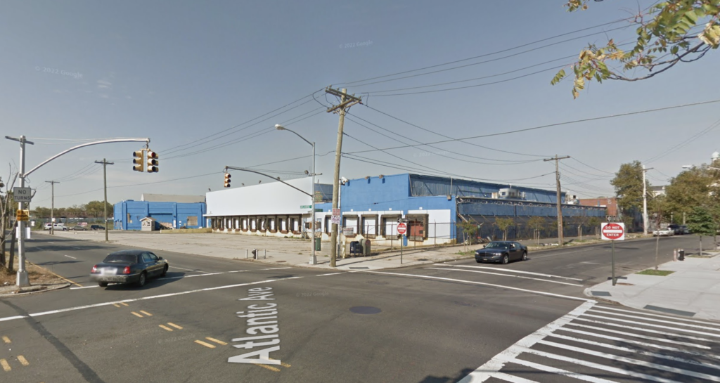 The future site of the Atlantic Chestnut master plan, circa October 2011. Image via Google Maps. 