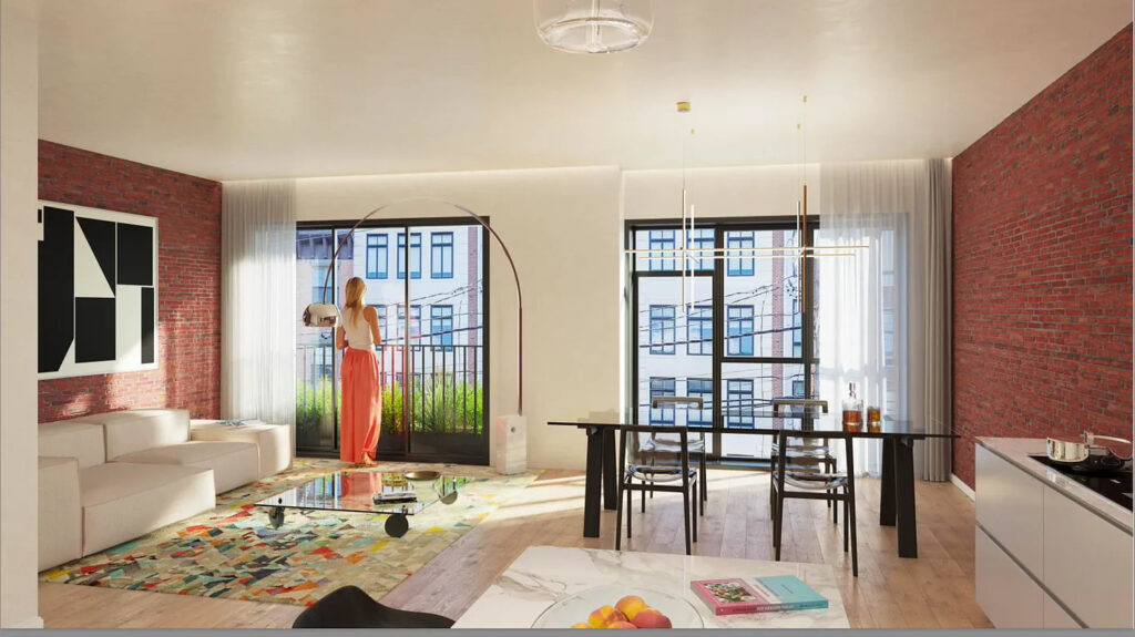 512 West 169th Street. Designed by Arquitectonica. 