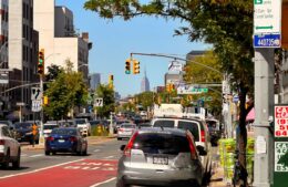 Looking west on Northern Boulevard between Corona and East Elmhurst, Queens. Photo by Michael Young