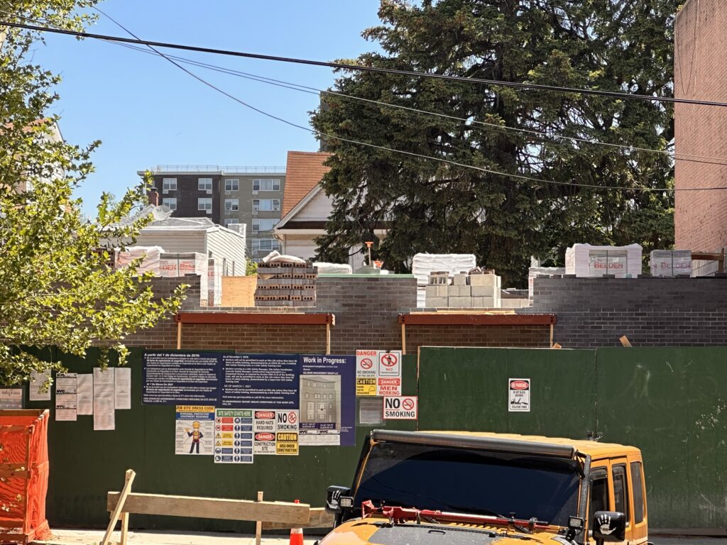 34-25 & 34-27 109th Streets. Photo by Michael Young.
