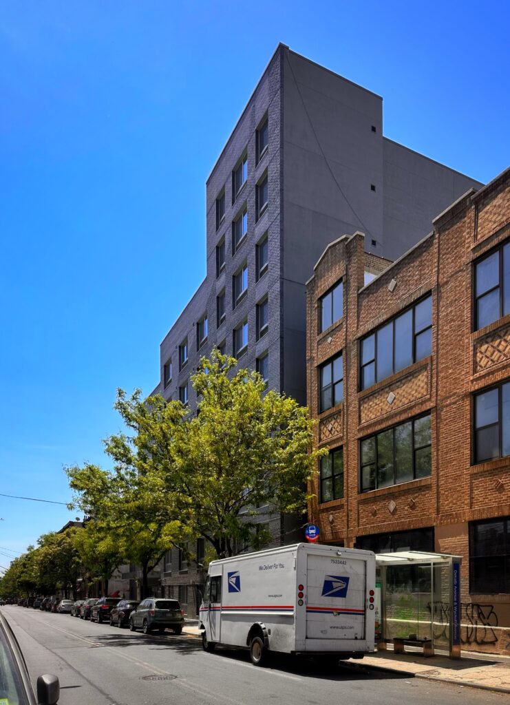 1601 Dekalb Avenue. Photo by Michael Young.