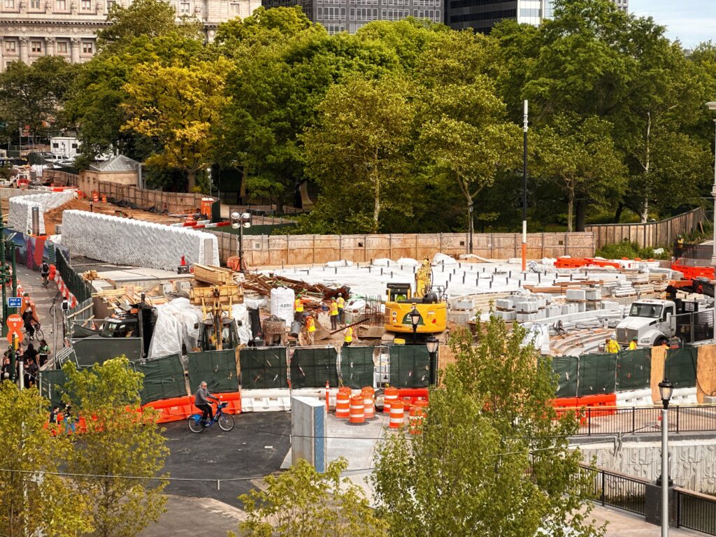 South Battery Park City Resiliency Project. Photo by Michael Young.
