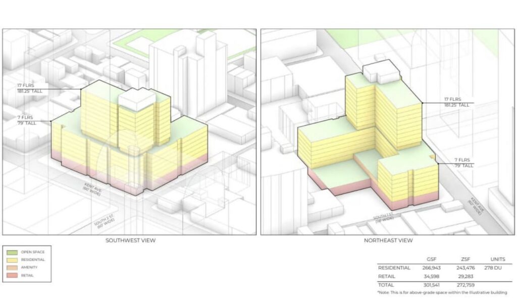 289 Kent Avenue. Diagram courtesy of FXColllaborative.