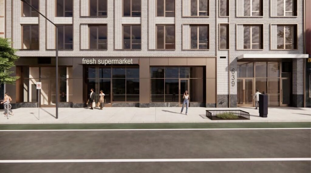 639 Grand Street. Rendering courtesy of Kutnicki Bernstein Architects.