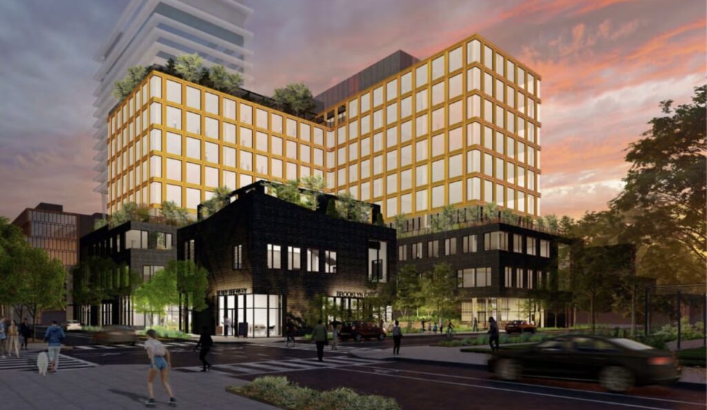 20 Berry Street. Rendering courtesy of STUDIO V Architecture.