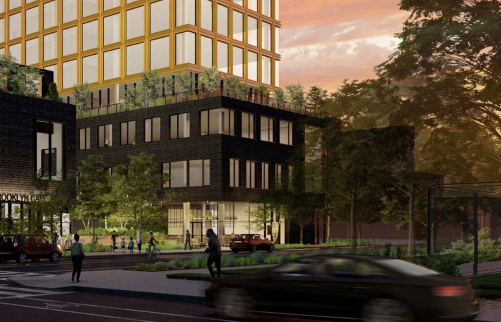 20 Berry Street. Rendering courtesy of STUDIO V Architecture.