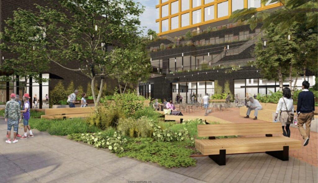 20 Berry Street. Rendering courtesy of STUDIO V Architecture.