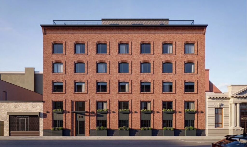 144 Greenpoint Avenue. Rendering courtesy of Building Studio Architects.