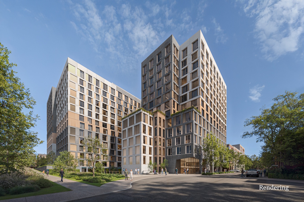 The redesign of 71-12 Park Avenue. Rendering from ny-eb5.com.