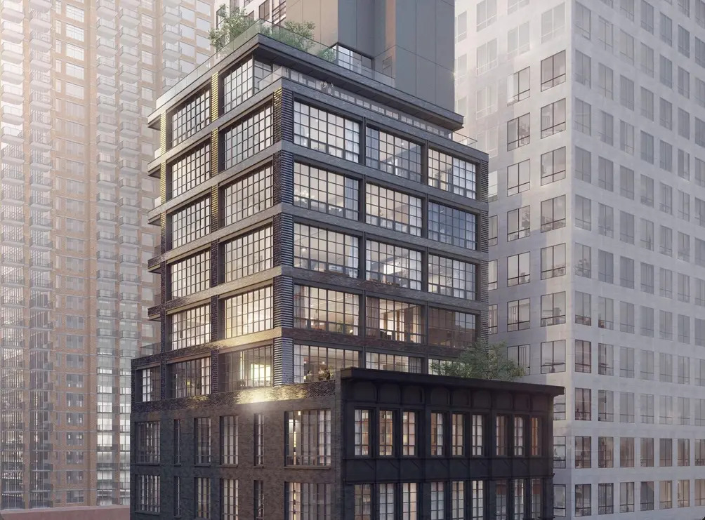 245 West 55th Street. Rendering courtesy of Fogarty Finger.