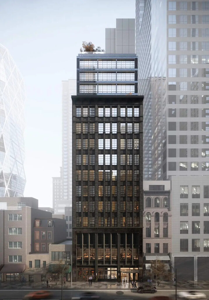 245 West 55th Street. Rendering courtesy of Fogarty Finger.