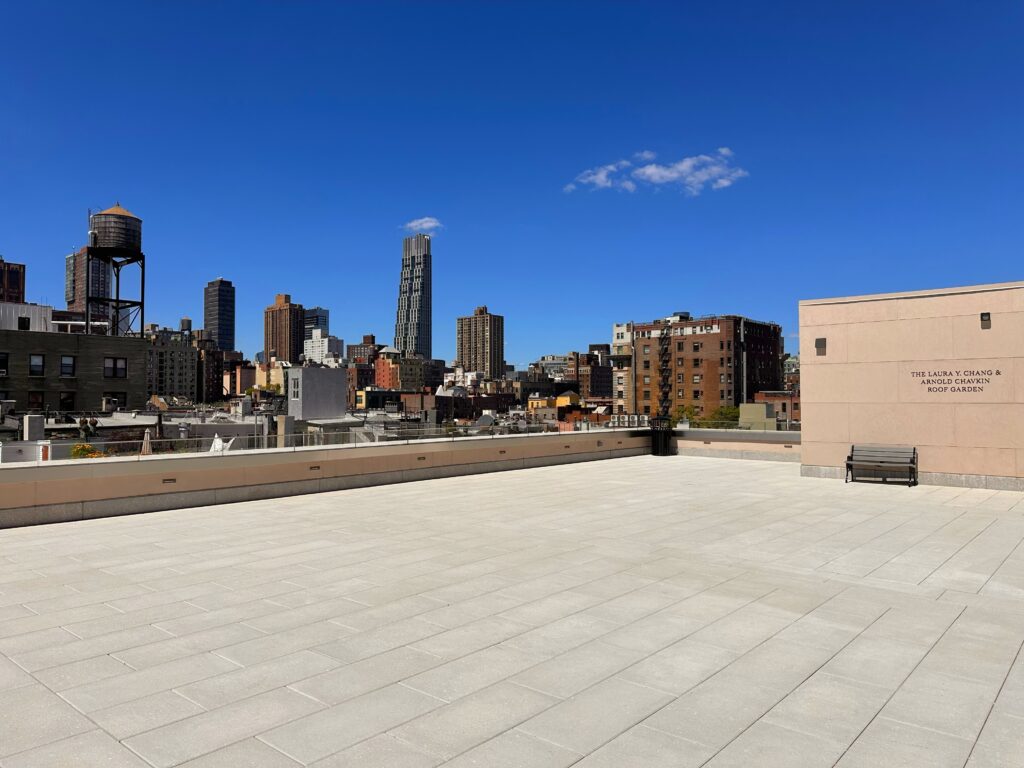 The roof of the Tang Wing for American Democracy. Photo by Michael Young.