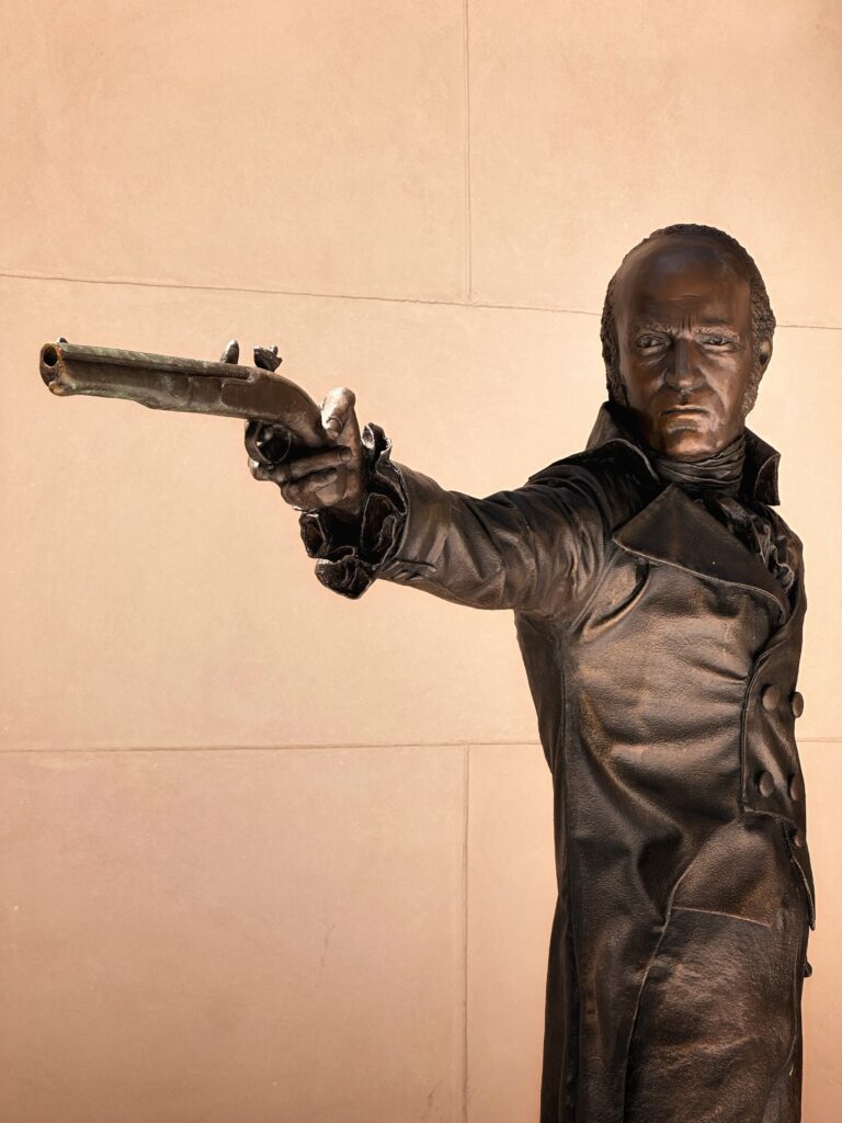 Aaron Burr. Photo by Michael Young.