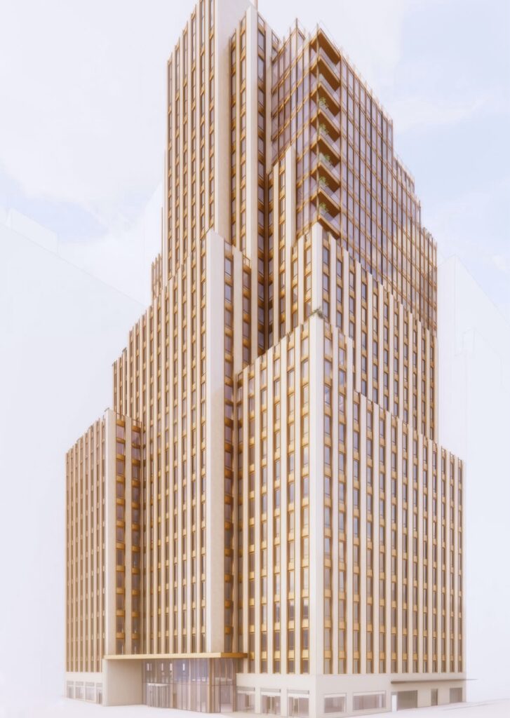 1740 Broadway. Designed by BKSK Architects.