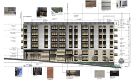 723 Grand Street. Diagram courtesy of Jersey City Planning Board.