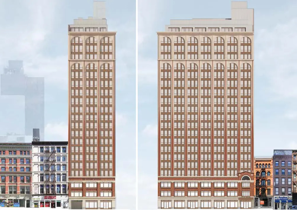 277 Canal Street. Designed by Morris Adjmi Architects.