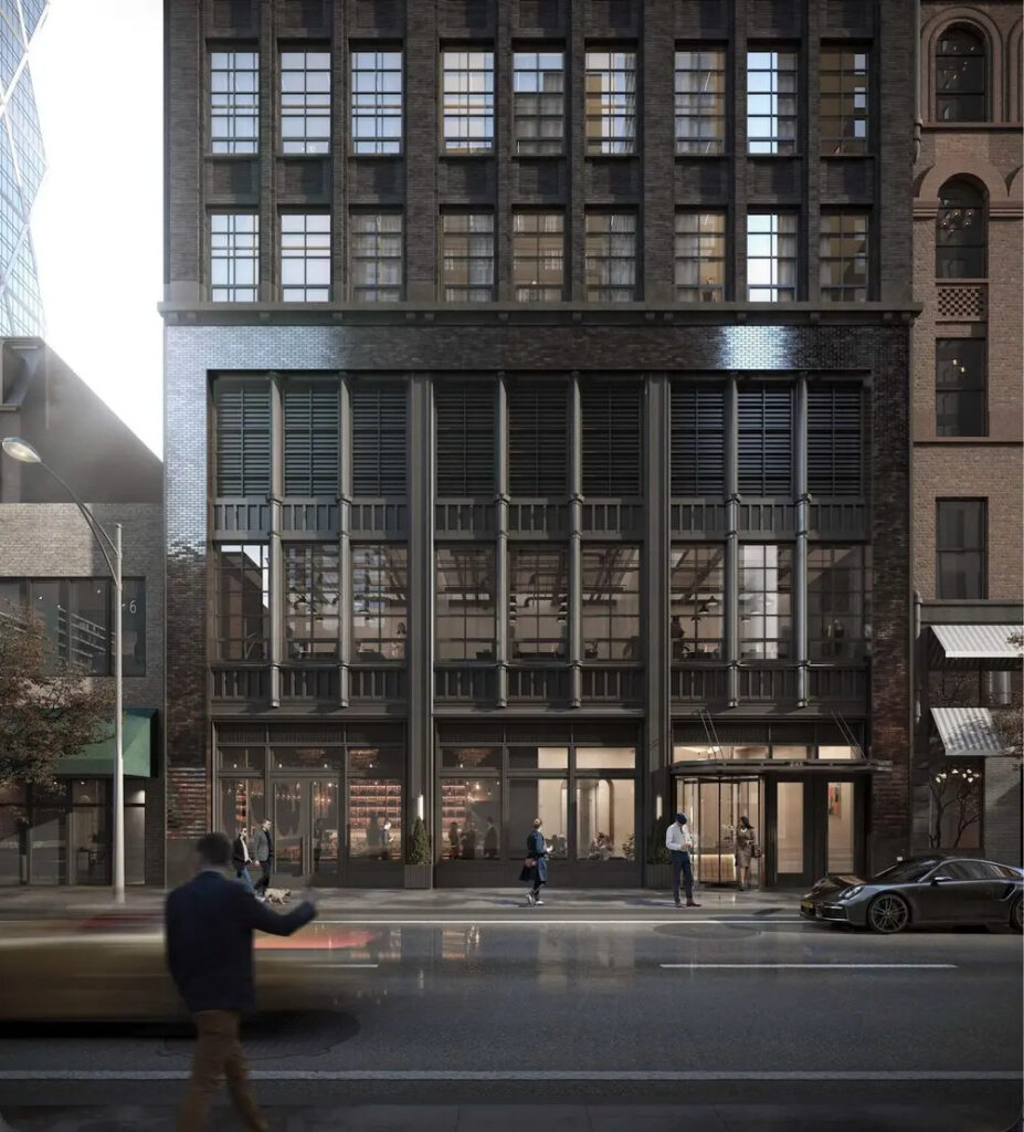 245 West 55th Street. Rendering courtesy of Fogarty Finger.