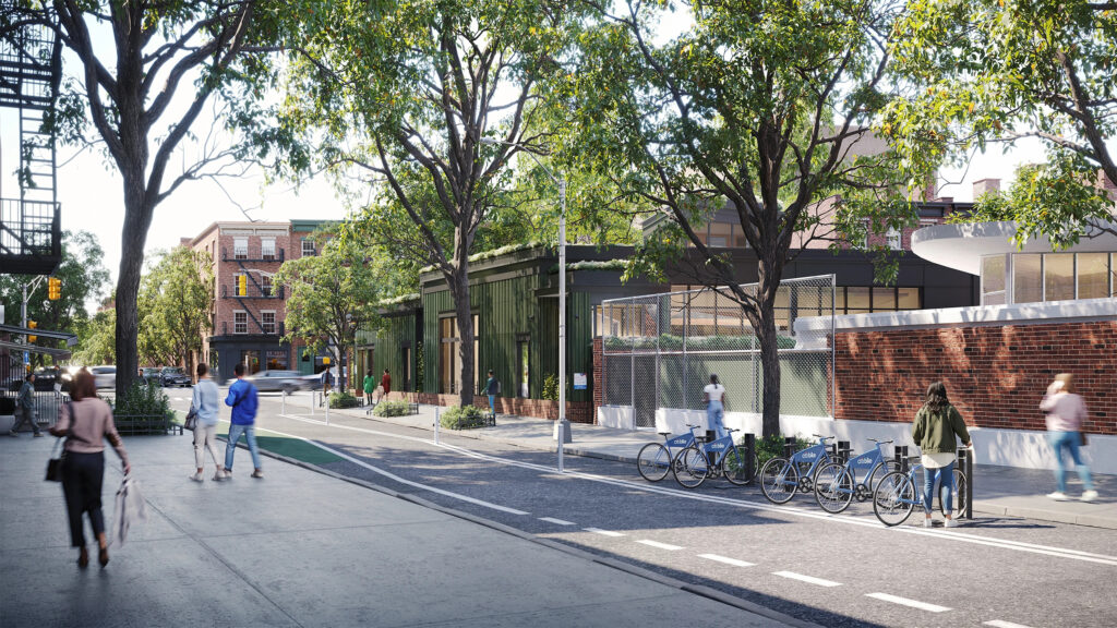 St. Luke's Center at 497 Hudson Street. Rendering via https://stlukeinthefields.org