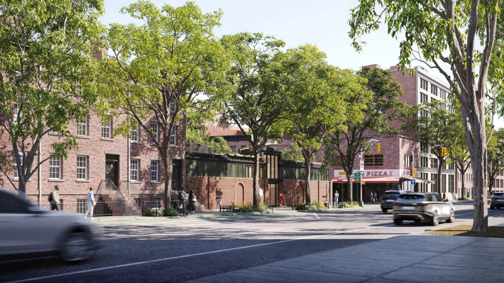 St. Luke's Center at 497 Hudson Street. Rendering via https://stlukeinthefields.org