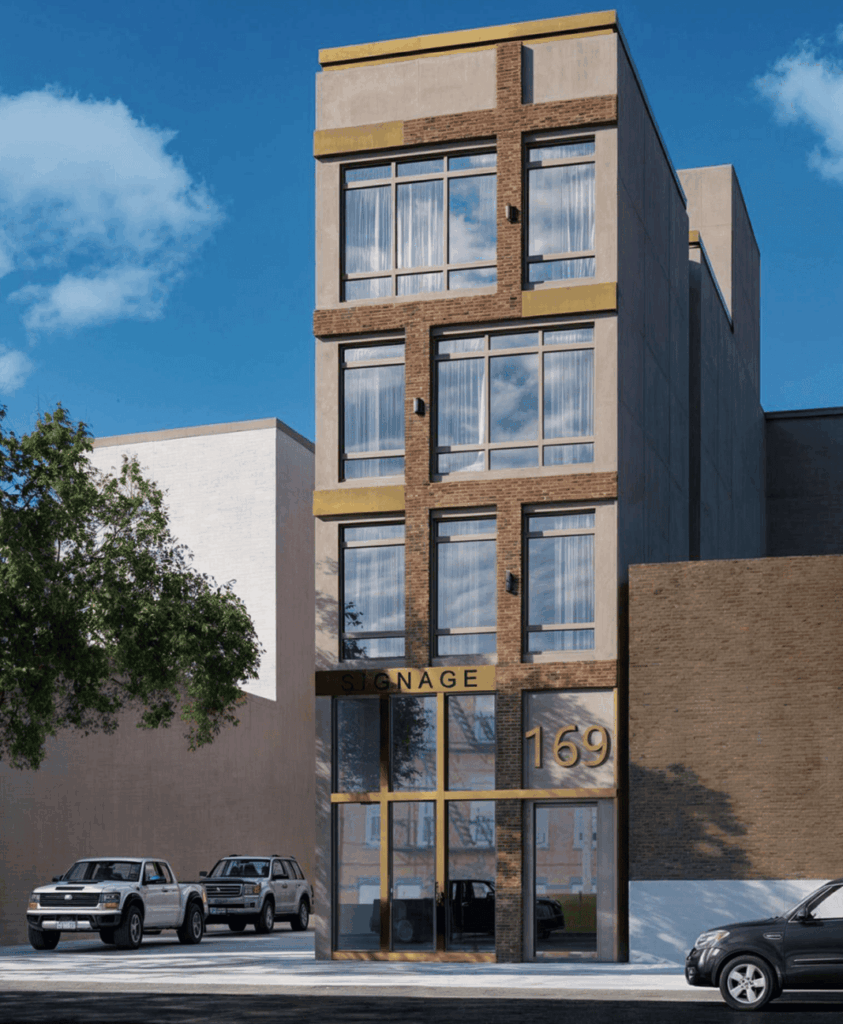 167-169 Newark Avenue. Rendering courtesy of Emara Chobrial Architects.