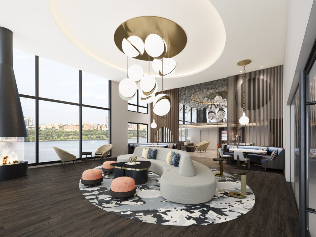The sky lounge. Rendering courtesy of MHS Architecture.