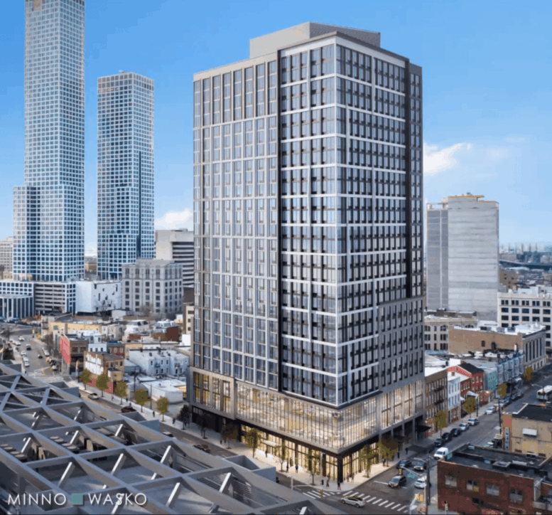415-417 Hoboken Avenue. Rendering courtesy of Minno Wasko.