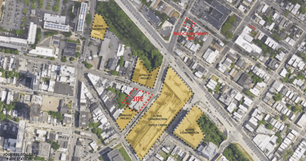 415-417 Hoboken Avenue. Map courtesy of Minno Wasko. 