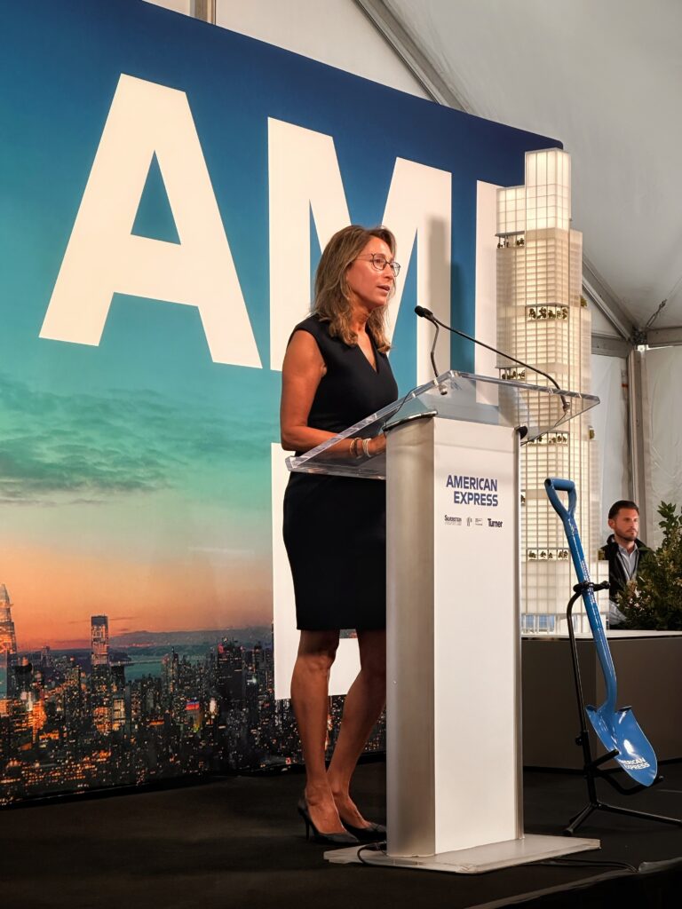 Lisa Silverstein, CEO of Silverstein Properties. Photo by Michael Young.